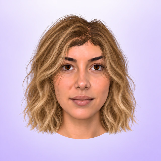 Default model with beach waves